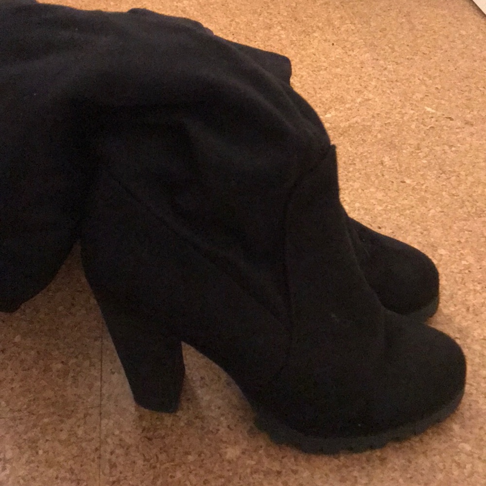 Over the knee Black boots